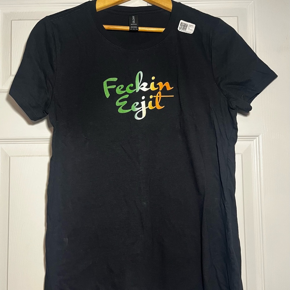 Gildan Black Softstyle T-Shirt